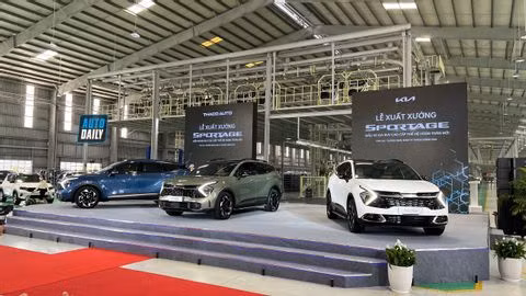 Kia Sportage 2022 chính thức xuất xưởng tại Việt Nam