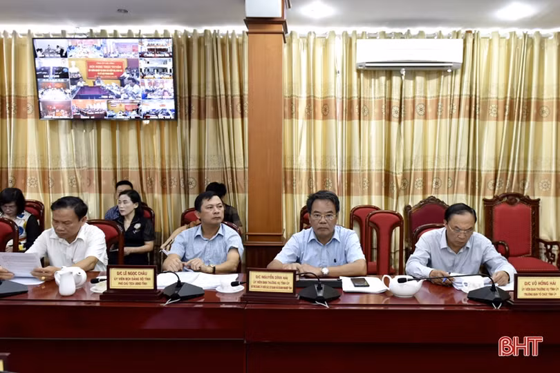 Gần 8.500 đại biểu ở Hà Tĩnh được trang bị nghiệp vụ công tác kiểm tra, giám sát và kỷ luật của Đảng