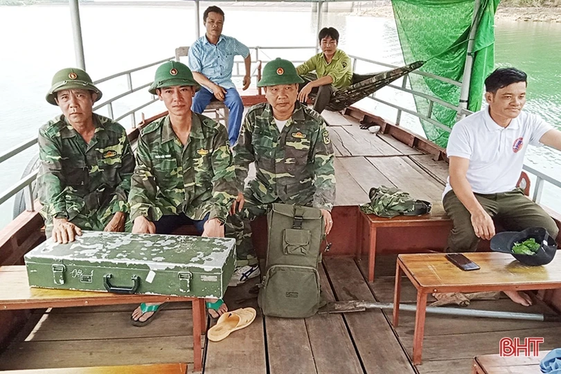 Hoạt động bảo vệ rừng khu vực hồ Kẻ Gỗ gặp khó do... chưa có bến thuyền