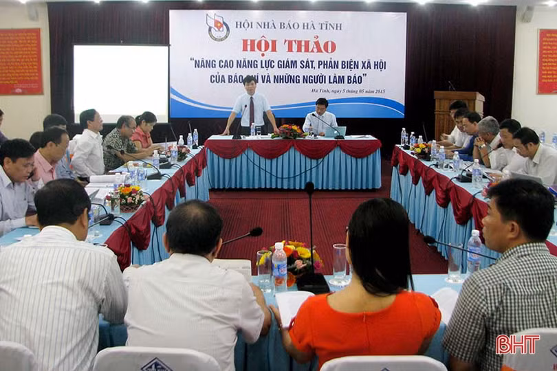 30 năm dưới “mái nhà chung” của những người làm báo Hà Tĩnh