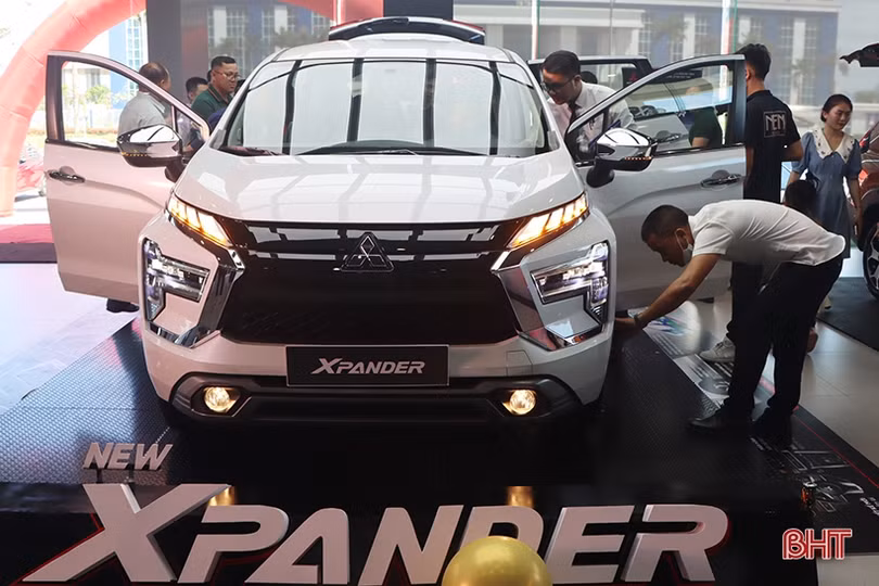 Mitsubishi Xpander 2022 - mẫu xe ô tô 7 chỗ bán chạy nhất đã có mặt tại Hà Tĩnh