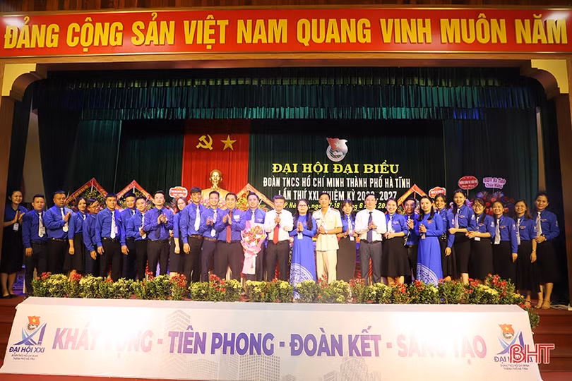 Tuổi trẻ TP Hà Tĩnh “Khát vọng - Tiên phong - Đoàn kết - Sáng tạo”