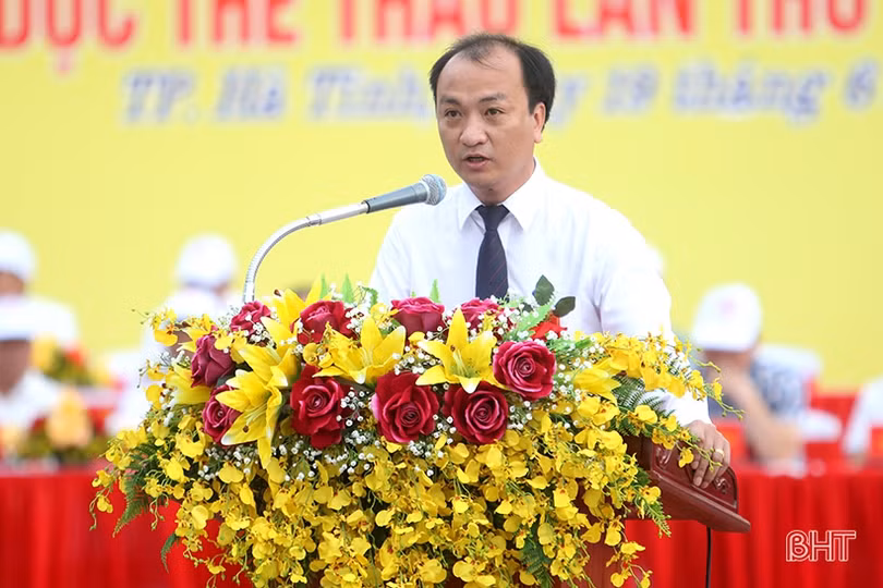 Những hình ảnh ấn tượng tại lễ khai mạc Đại hội TDTT thành phố Hà Tĩnh lần thứ IX năm 2022