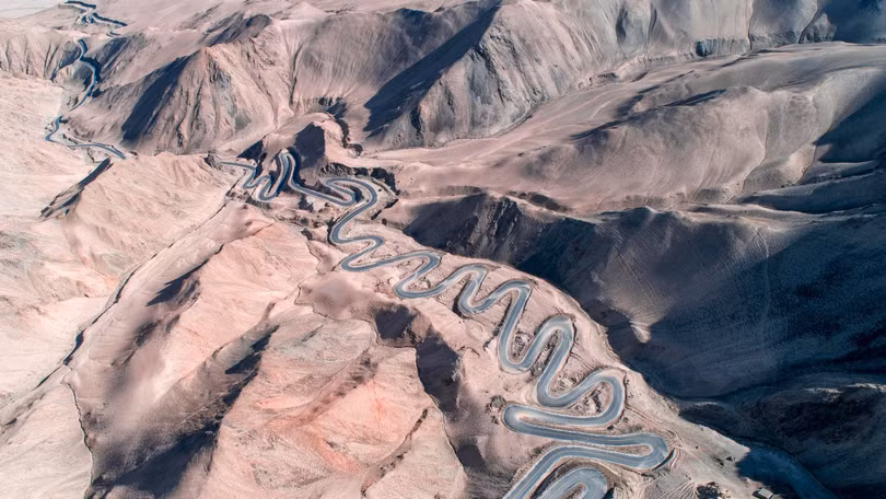 Tuyến đường có 600 khúc cua ở Trung Quốc