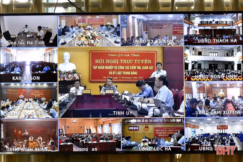 Gần 8.500 đại biểu ở Hà Tĩnh được trang bị nghiệp vụ công tác kiểm tra, giám sát và kỷ luật của Đảng