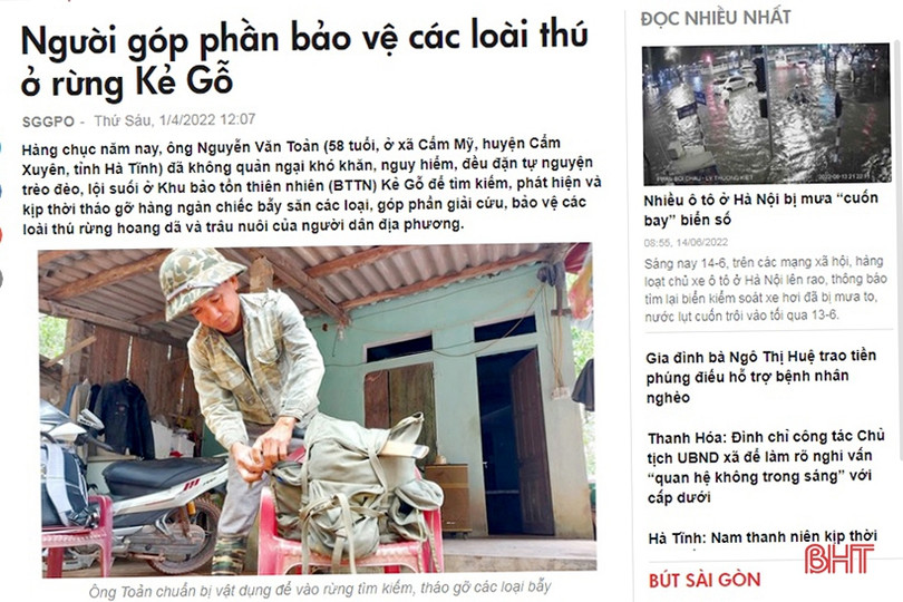 25 tác phẩm đạt Giải báo chí viết về gương người tốt, việc tốt