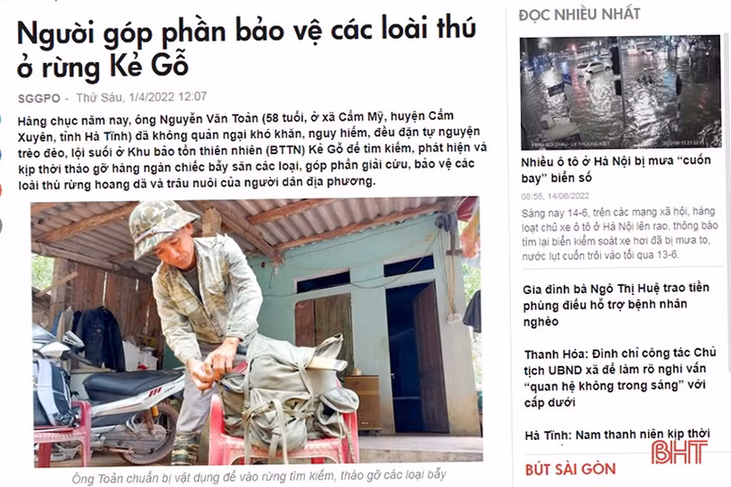 25 tác phẩm đạt Giải báo chí viết về gương người tốt, việc tốt