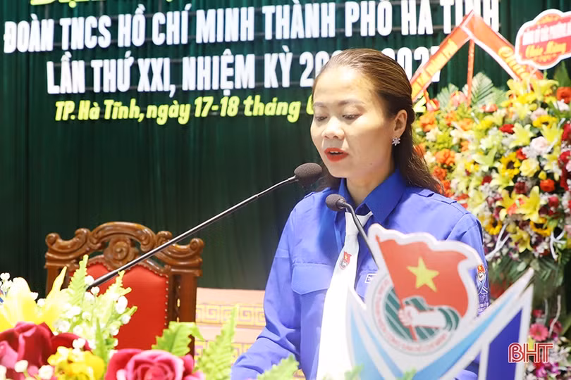 Tuổi trẻ TP Hà Tĩnh “Khát vọng - Tiên phong - Đoàn kết - Sáng tạo”