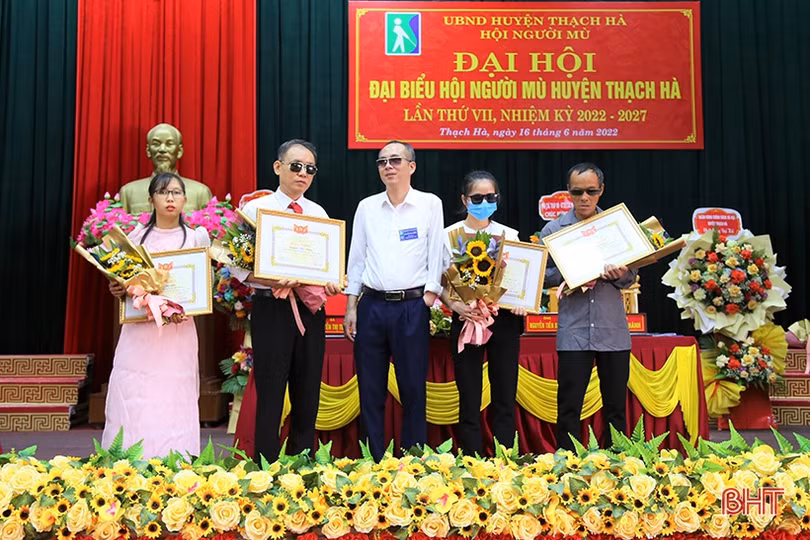 Hội Người mù huyện Thạch Hà tiếp tục quan tâm, nâng cao đời sống cho hội viên