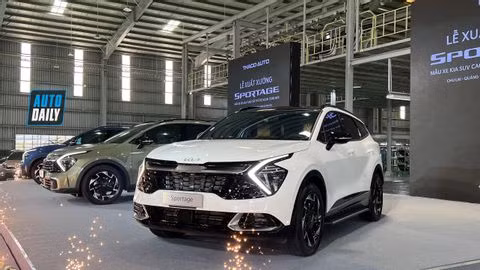 Kia Sportage 2022 chính thức xuất xưởng tại Việt Nam