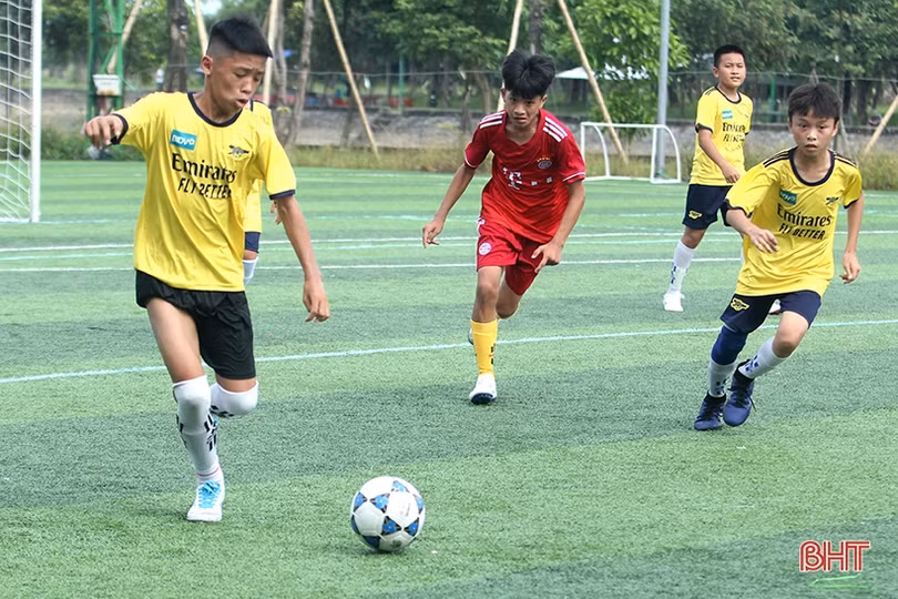 Cẩm Xuyên, Thạch Hà vô địch Giải Bóng đá thiếu niên - nhi đồng tỉnh Hà Tĩnh