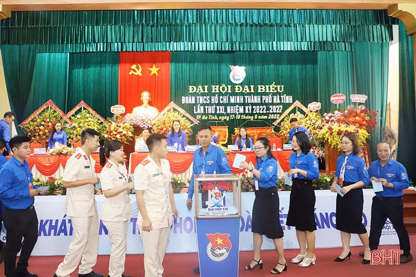 Tuổi trẻ TP Hà Tĩnh “Khát vọng - Tiên phong - Đoàn kết - Sáng tạo”