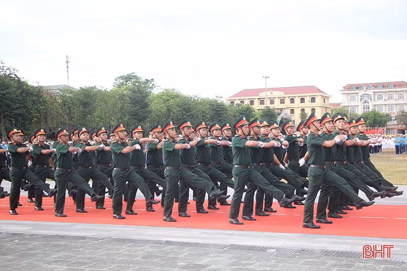 Những hình ảnh ấn tượng tại lễ khai mạc Đại hội TDTT thành phố Hà Tĩnh lần thứ IX năm 2022