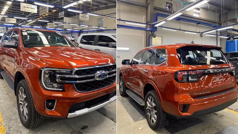 Ford Everest 2023 xuất hiện tại đại lý, ra mắt đầu tháng 7