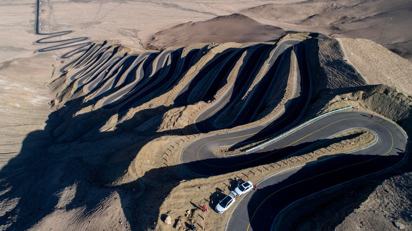 Tuyến đường có 600 khúc cua ở Trung Quốc