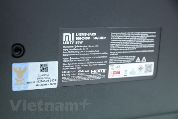 Cận cảnh smart TV 4K của Xiaomi được sản xuất trực tiếp tại Việt Nam hình ảnh 9 Cận cảnh smart TV 4K của Xiaomi được sản xuất trực tiếp tại Việt Nam