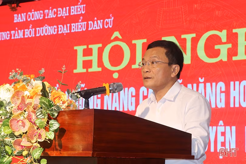 Trang bị kỹ năng cho gần 500 đại biểu hội đồng nhân dân các cấp ở Hà Tĩnh