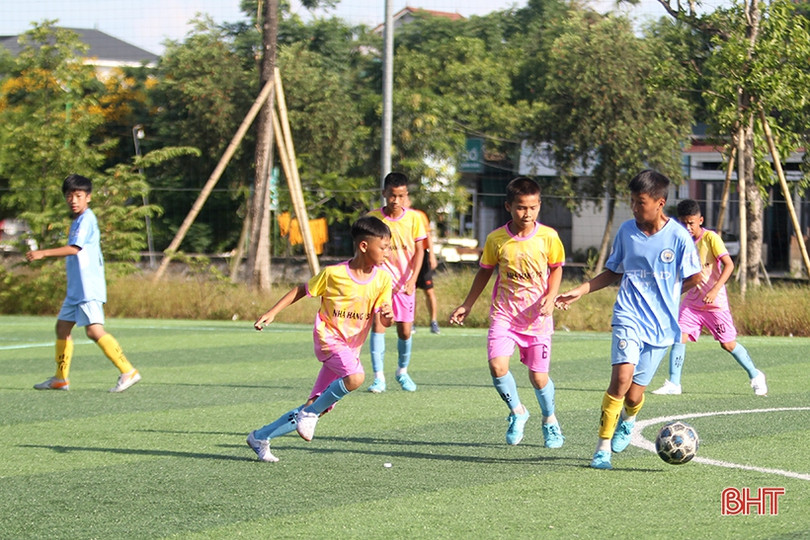 Cẩm Xuyên, Thạch Hà vô địch Giải Bóng đá thiếu niên - nhi đồng tỉnh Hà Tĩnh