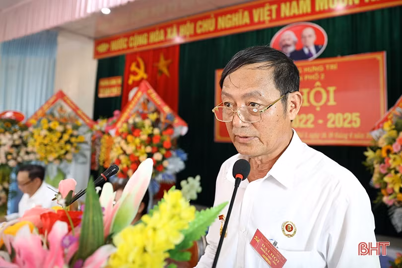 TX Kỳ Anh tổ chức đại hội điểm chi bộ khối nông thôn