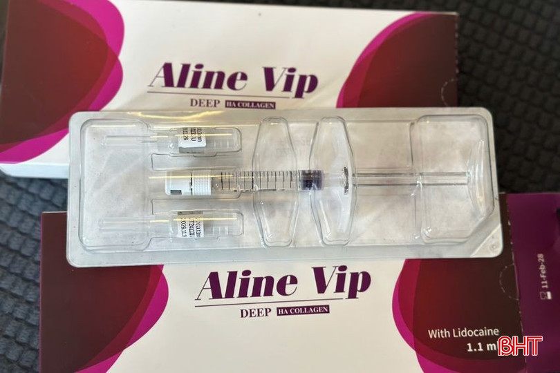Loại filler Hàn Quốc giá 2 triệu đồng 1cc mà cơ sở Lê Thu Huyền Beauty & Spa đưa cho PV xem. bqbht_br_tmv3.jpg