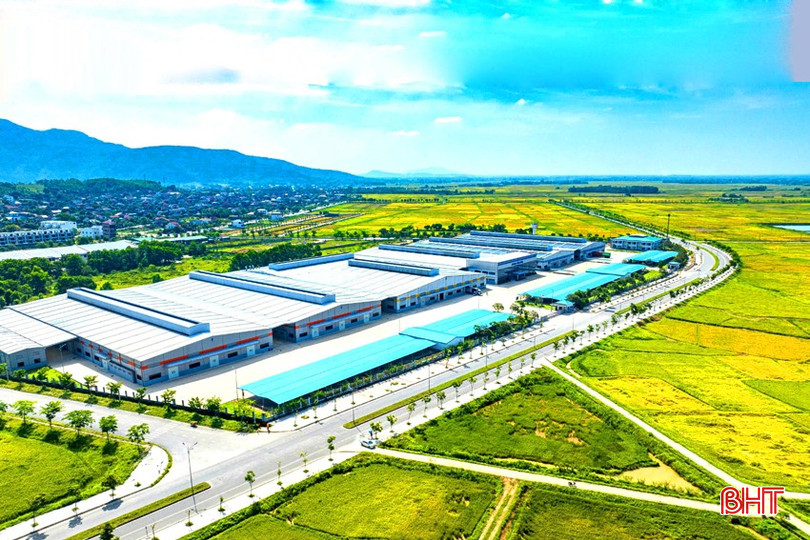 Cụm công nghiệp Nam Hồng có tỷ lệ lấp đầy đạt trên 90%. bqbht_br_tx-hong-linh-4.jpg