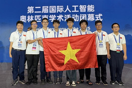 Học sinh Việt vào top 4 Olympic AI quốc tế