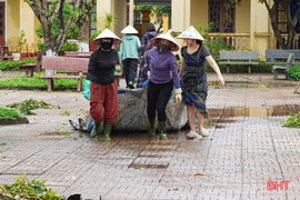 Vấn đề hôm nay: Khắc phục hậu quả bão số 5, sẵn sàng cho năm học mới