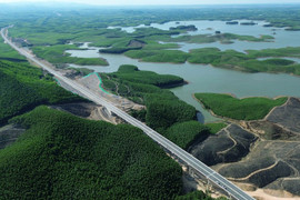 Hơn 220km Dự án thành phần cao tốc Bắc-Nam được thông tuyến dịp 19/8