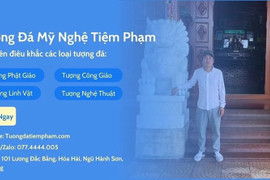 Đơn vị điêu khắc đá Tiệm Phạm uy tín, giao hàng trên toàn quốc