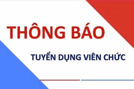 Thông báo tuyển chọn công dân vào Công an nhân dân