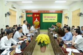 Bí thư Tỉnh ủy Nguyễn Duy Lâm tiếp công dân định kỳ tháng 3