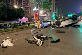 Công an thông tin ban đầu vụ Lexus tông liên hoàn 5 ô tô