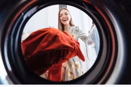 Tiết kiệm điện máy sấy quần áo bằng khăn tắm