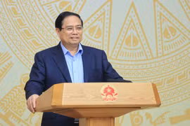 Thủ tướng Chính phủ Phạm Minh Chính phát biểu chỉ đạo tại phiên họp.