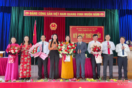 HĐND xã Xuân Lộc họp kỳ thứ nhất, bầu các chức danh chủ chốt