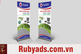 Rubyads - đơn vị cung cấp dịch vụ in Standee uy tín, giá tốt