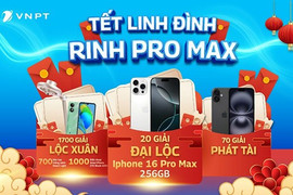 Đón Tết linh đình cùng kho quà gần 5,6 tỷ đồng từ VNPT