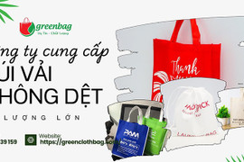 GreenClothBag - xưởng may túi vải không dệt giá rẻ chất lượng tại Hà Nội