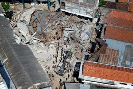 Vụ sập trường học tại Indonesia: Số trường hợp thiệt mạng tăng lên 37 người