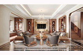 Thiết kế và thi công nội thất gỗ óc chó tại Hà Tĩnh