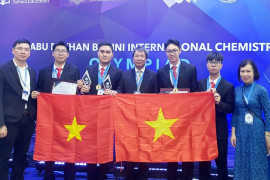 Học sinh Việt giành ba huy chương vàng Hóa học quốc tế