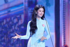 Người đẹp Hà Tĩnh Hồ Ngọc Phương Linh vào top 5 Hoa hậu Việt Nam