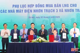 Ký kết các thỏa thuận quan trọng về cung cấp LNG cho các dự án điện khí quy mô lớn