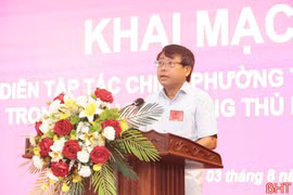 Khai mạc diễn tập tác chiến phường Trần Phú trong khu vực phòng thủ năm 2026