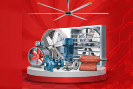 Quạt hút công nghiệp Winston và quạt trần công nghiệp HVLS Đại Phú Minh