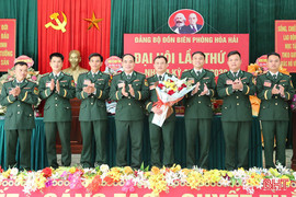 Đại hội điểm đảng bộ đơn vị biên phòng tuyến núi