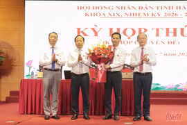 Ông Nguyễn Trọng Hiếu được bầu giữ chức Phó Chủ tịch UBND tỉnh Hà Tĩnh