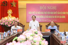 Hà Tĩnh quán triệt nghị quyết về triển khai đường lối đối ngoại Đại hội XIV của Đảng