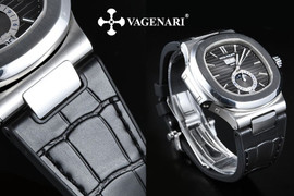 Cận cảnh dây cao su đồng hồ dành cho Patek Philippe từ thương hiệu Vagenari