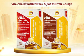 Vữa khô trộn sẵn cao cấp – bước tiến mới trong thi công xây dựng hiện đại